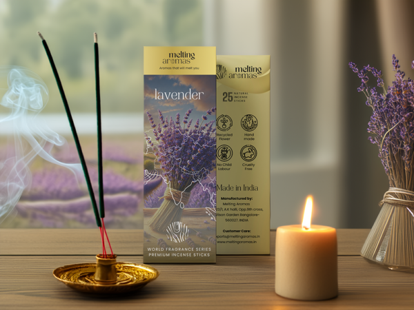 Lavender Incense Sticks Manufacturer & Exporter in India