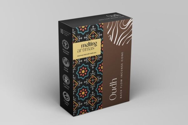 Backflow Oudh Incense Cones - Image 3