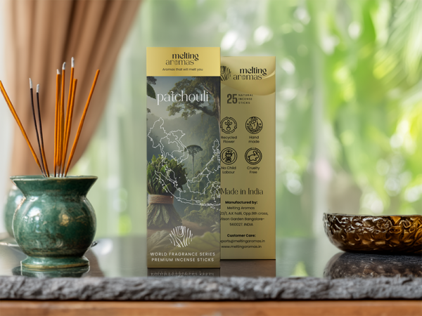 Premium Patchouli Incense Sticks Manufacturer & Exporter