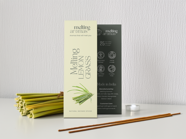 Melting Lemongrass Incense Sticks Manufacturer & Supplier