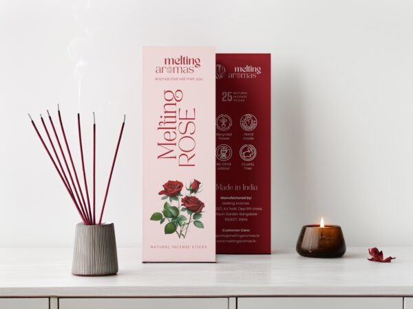 Rose Natural Incense Sticks