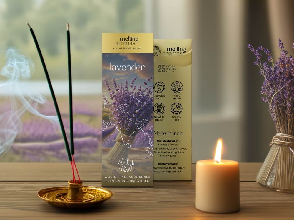 lavender agarbatti