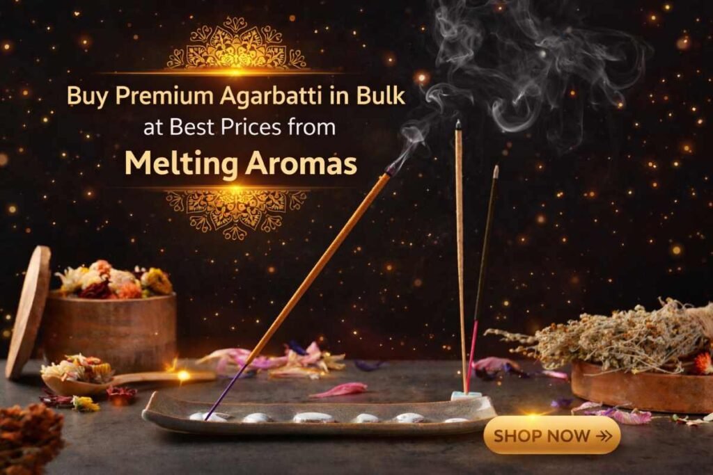Buy Premium Agarbatti in Bulk at Best Prices from Melting Aromas