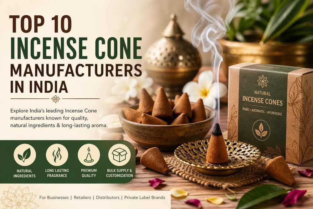 Top 10 Incense Cone Manufacturers in India
