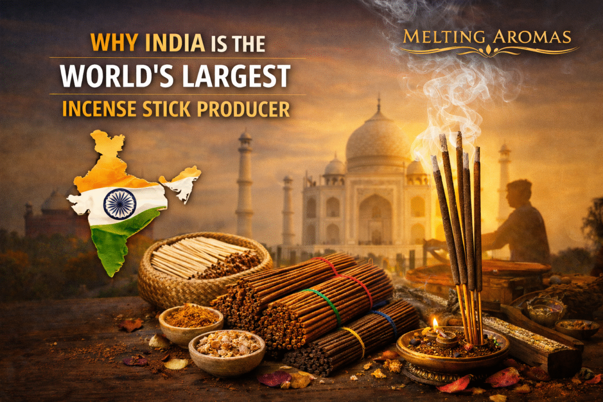 Why India is the World's Largest Incense Stick Producer