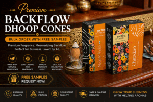 Premium Backflow Dhoop Cones – Bulk Order With Free Samples