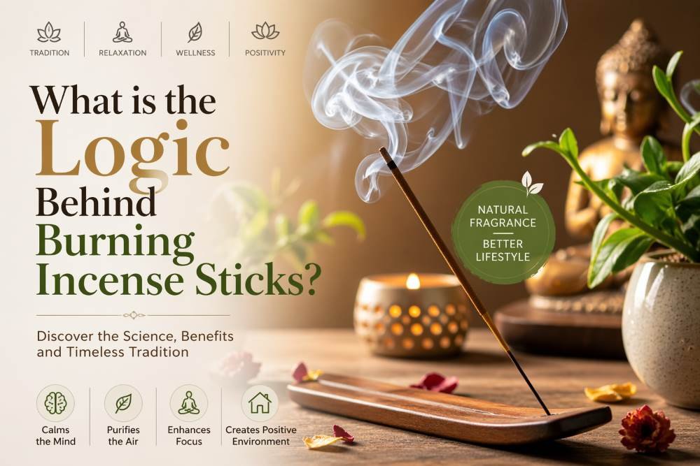 What is the Logic Behind Burning Incense Sticks?
