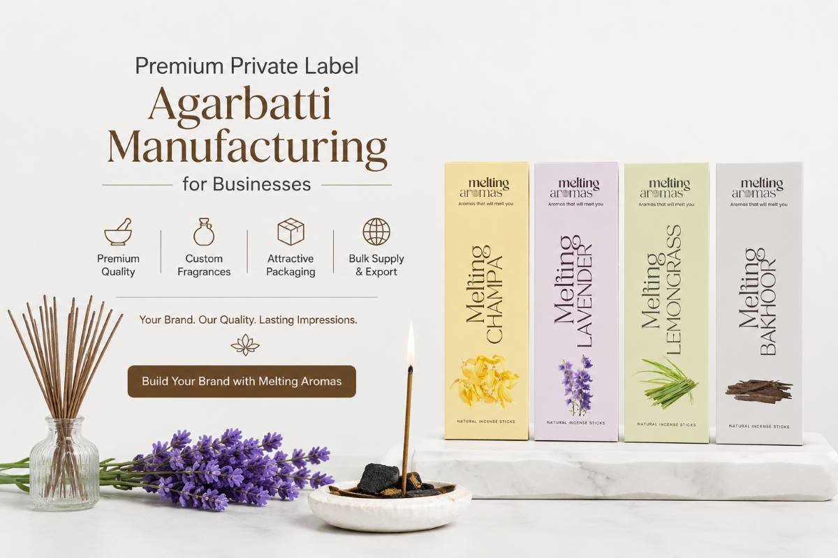 private label agarbatti manufacturing