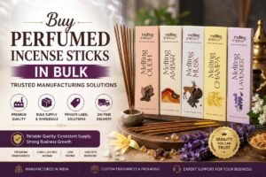 Buy Perfumed Incense Sticks in Bulk: Trusted Manufacturing Solutions