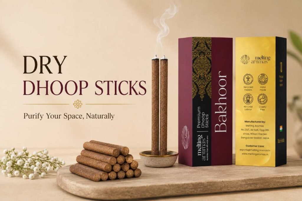 Dry Dhoop Sticks Manufacturer in Bangalore